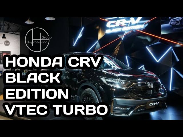 HONDA CRV | BLACK EDITION | V-TEC TURBO | HONDA BALINDO
