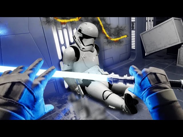 The Star Wars VR Game We Always Wanted - Jedi Fallen Order VR Gameplay