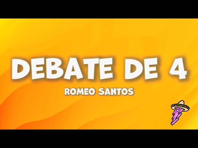 Romeo Santos - Debate De 4