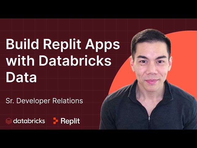 How to Build Enterprise Apps on Your Databricks Data Using Replit | Databricks + Replit Demo