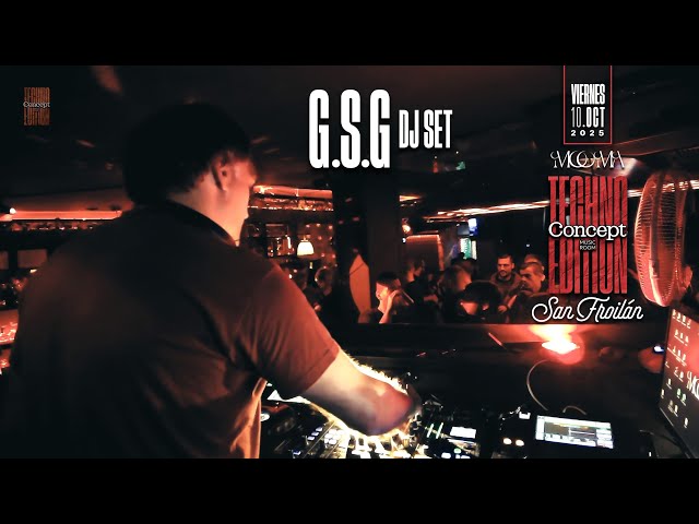 G.S.G Dj Set @ Concept MR Techno Edition -  10.10.2025 (Mooma - Lugo)