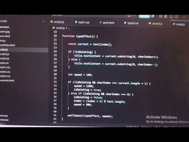 Build a Responsive Portfolio Website with HTML CSS & JavaScript | Modern Portfolio Design