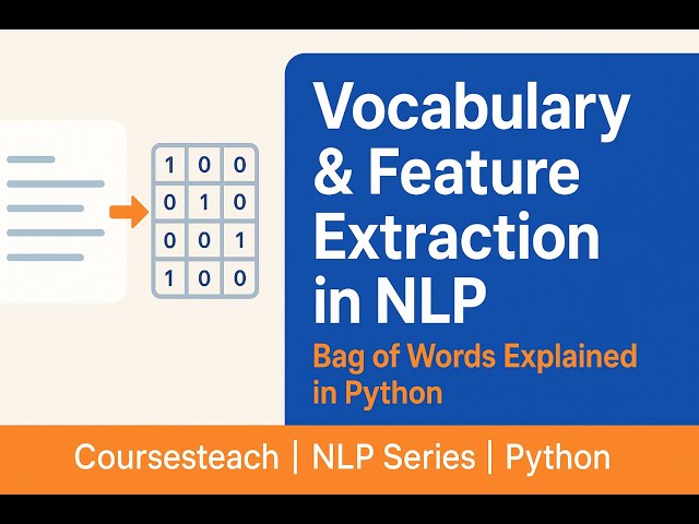 Vocabulary & Feature Extraction in NLP — Step-by-Step Guide