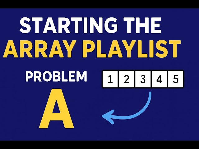 Find Maximum and Minimum in an Array | Arrays Playlist
