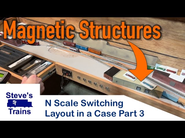 N Scale Switching Layout in a Case: Part 3