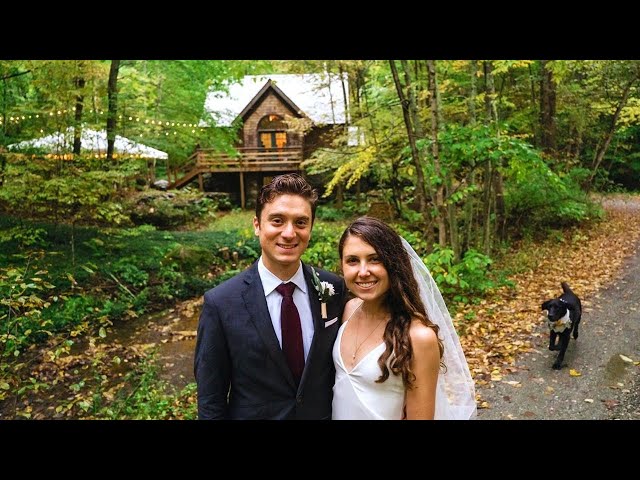 Tiny Cabin In The New England Woods Hosts Magical Wedding | Our Wedding Update!