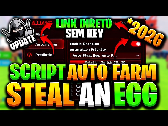 😱 BEST STEAL AN EGG SCRIPT! AUTO FARM STEAL EGGS AUTOMATICALLY (2026)