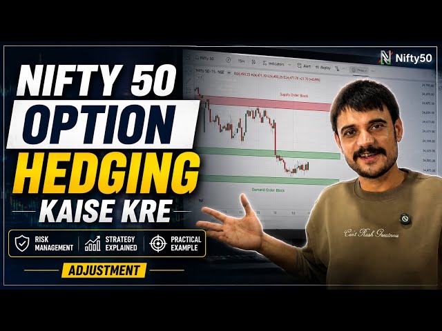 Nifty 50 Option Hedging Kaise Kre? | Always follow Risk management | Trade With Vikas