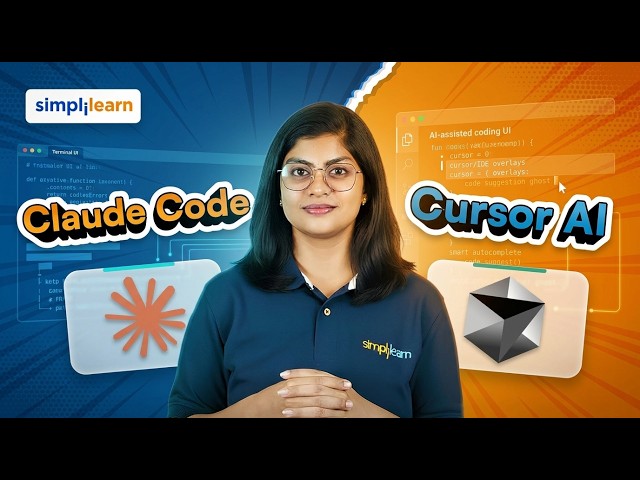 Claude Code vs Cursor AI: Which Coding AI Is Better In 2026 | Claude Code vs Cursor AI | Simplilearn