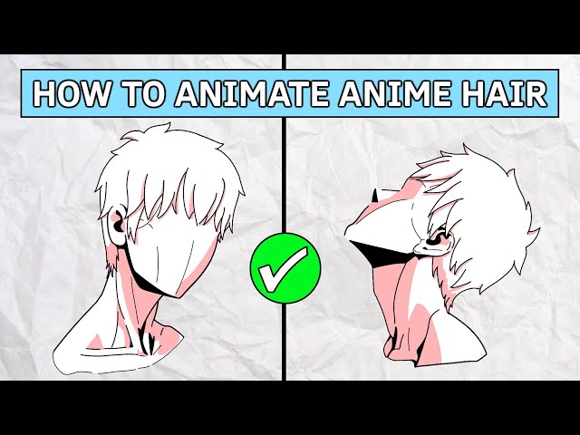 How to animate an anime hair movement in 2026 (flipaclip tutorial)