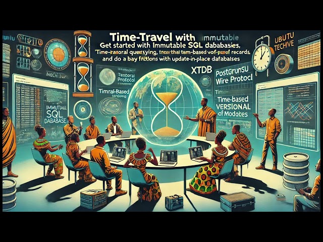 Ubuntu TechHive -- Time travel with Immutable SQL Databases   2025 02 08 10 24 EST