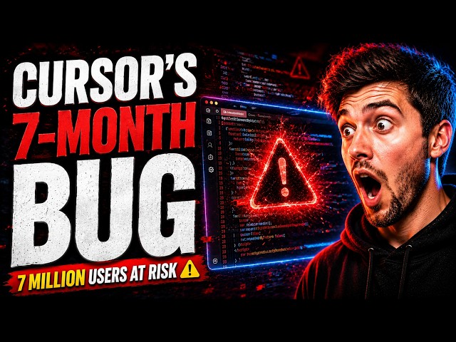 Cursor Has a 7-Month-Old Security Hole — 7 Million Users Affected (2026)