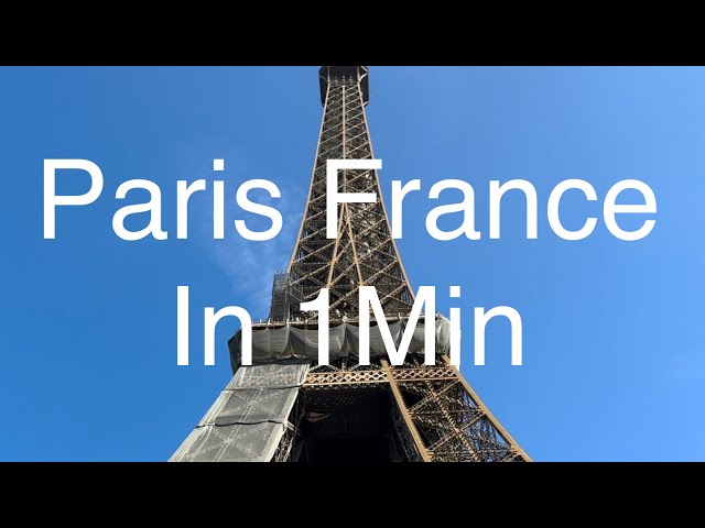 🇫🇷 Paris France Travel Guide In 1 Min!