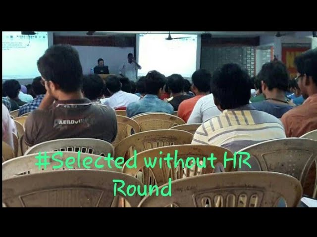 Select in MNC without Hr Round (Natraz sir Student)