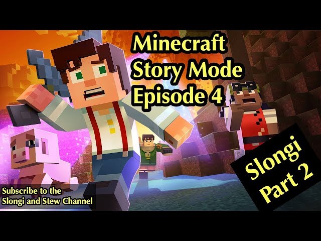 HDR10 -Minecraft Story Mode - Episode 4 - Clip 02 - Slongi Play through