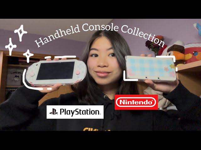 My Handheld Console Collection! | Over 10+ Consoles (3ds, psp, gba sp, ps vita and MORE)