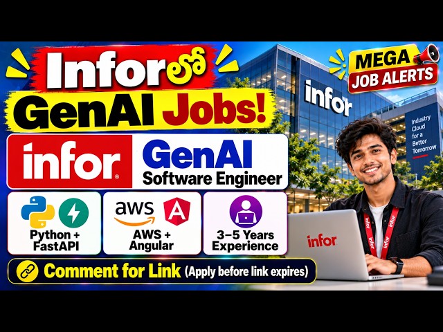 Inforలో Software Engineer Job | Python + AWS + Angular | 3–5 Years | Apply Now