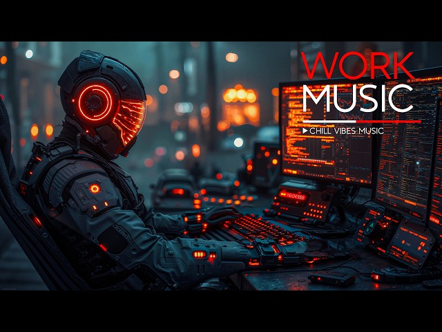 DEEP WORK MODE 💻 Futuristic Garage Vibes for Coding, Productivity & Flow State
