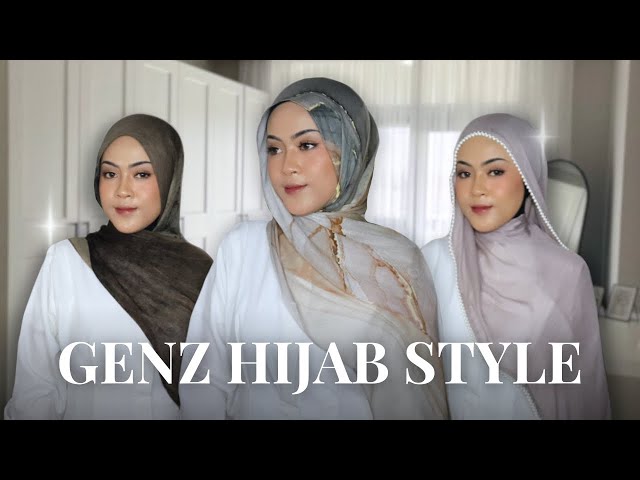 GEN-z ABIEESS INI STYLE HIJABNYA😭 | TUTORIAL PASHMINA VISCOSE PRINTED!!!