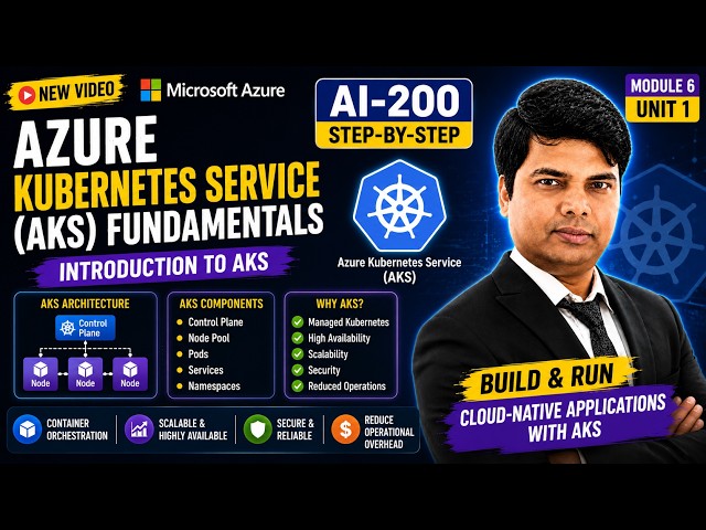 AI-200 Step-by-Step | Azure Kubernetes Service (AKS) Fundamentals