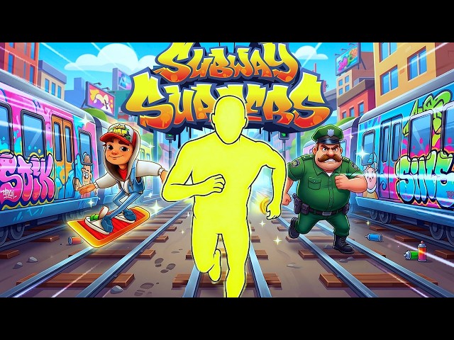 SUBWAY SURFERS RUN 🛹 HIGH QUALITY Immersive Interactive Warm Up | Viral Game Workout