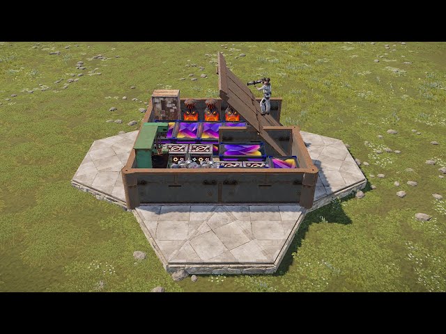 Definitive 2x2 Bunker Expansion in Rust | Rust Building Tutorial 2023
