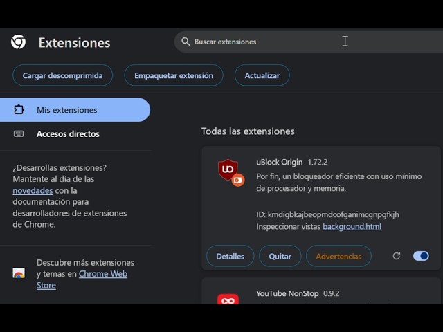 Nuevo metodo para instalar ublock origin Youtube sin anuncios