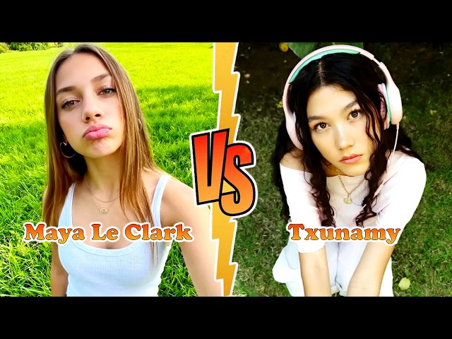 Maya Le Clark VS Txunamy Transformation 👑 New Stars From Baby To 2026