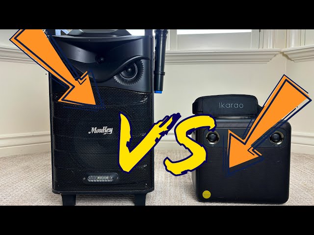 Ikarao Karaoke Machine vs. Moukey Karaoke Machine - Full Review and Comparison