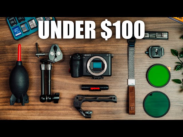 10 Camera Gear Essentials for Photographers & Filmmakers Under $100!