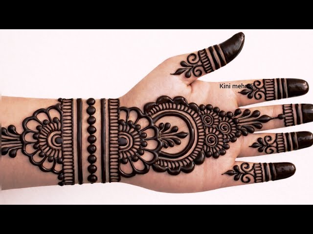 Very Simple Easy Front Hand Mehndi Design । Mehndi ka Design । Latest Mehndi । Mehndi Design 2026