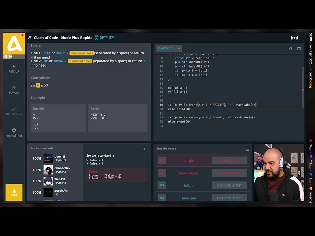 Matinale CodinGame | [FR][EN]