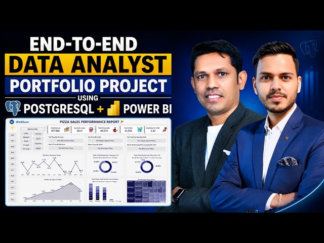End to End Data Analytics Project | SQL Database to Interactive Dashboard