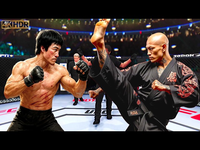 TRUE Bruce Lee vs. Sakura Warrior | EA Sports UFC 5