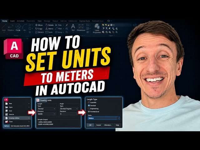 How To Set Units To Meters In AutoCAD (2026)