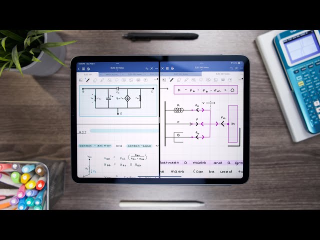 How I Take My NOTES on my iPad as an Engineering Student!