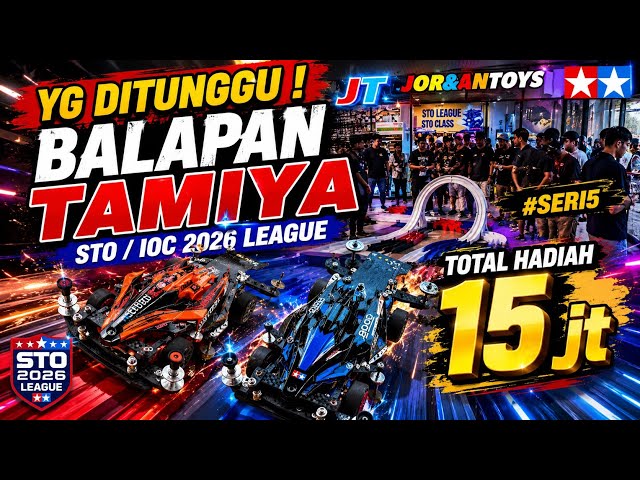 JT LEAGUE Series #5 TAMIYA STO/IOC 2026 Race produces Quality NEWBIES ‼️dare to go full throttle🔥
