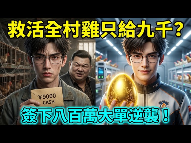 ✅️【一口氣看完】救活全場病雞，三十萬分紅卻只給九千！他帶十二萬另起雞場，鳳鳴蛋奪全省金獎、簽八百萬訂單，帶全村養雞致富｜鄉村創業・技術逆襲爽劇