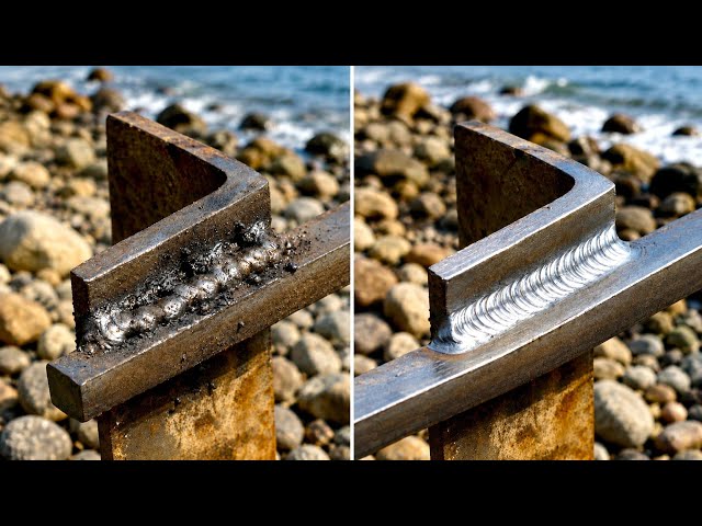 I didn't expect this simple technique to produce a perfect weld!