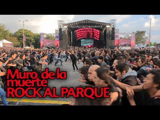 Como sobrevivir un Wall of Death en Rock al Parque HD