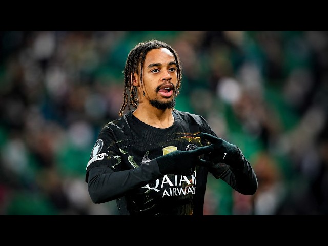 Bradley Barcola ▶ Dribbling Skills, Goals & Assists (Full Season)