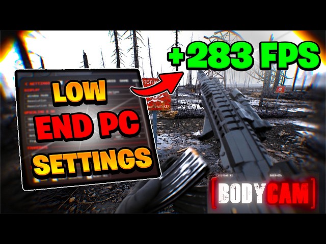 I Found the BEST Low-End Bodycam Settings🚀 MAX FPS + NO LAG