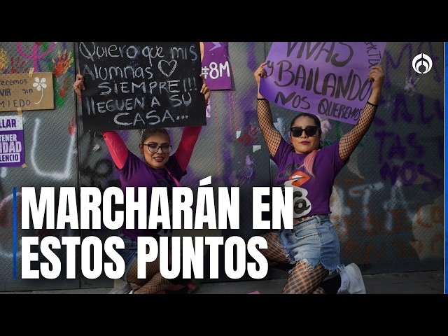 Mujeres tomarán calles este 8M; protestan por feminicidios, desapariciones y sus derechos