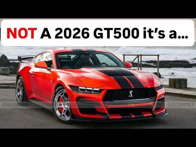¡ÚLTIMA HORA! No es un Shelby GT500 2026, es un…