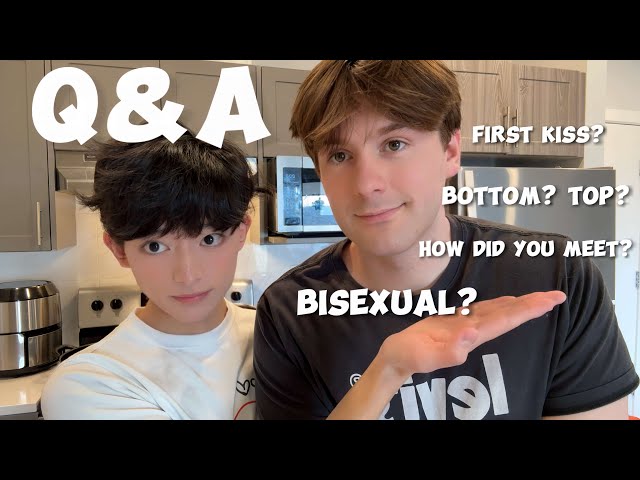How we met? Answering all your JUICY questions with my boyfriend... | gay couple Q&A (SUB)