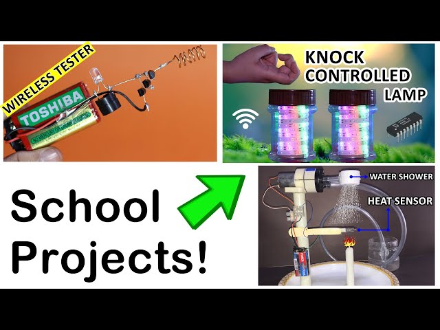 Top 3 Electronics Projects For School Kids