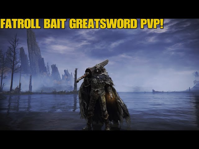 BAITING PEOPLE WITH FAT ROLLS AND A GREATSWORD!? | Elden Ring PVP