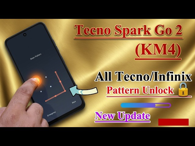 Tecno Spark Go 2 Screen Password Unlock | Tecno KM4 Spark Go 2 pattern unlock|#AllTecnoPatternUnlock