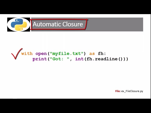 1127: DevOps - Automatic File Closures