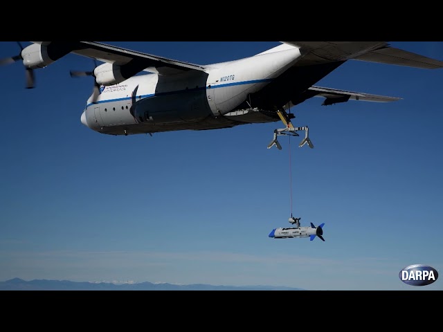DARPA Gremlins Program Demonstrates Airborne Recovery
